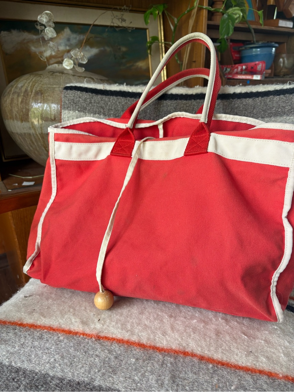 Vintage Old Navy Canvas Tote OS